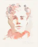 Portrait of a Man by Anthony Palliser, 1982, Watercolor, sold Oct 2024
