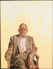 James Lord by Anthony Palliser, 2002, Oil on Canvas, sold Oct 2024