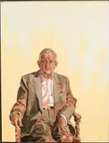 James Lord by Anthony Palliser, 2002, Oil on Canvas, sold Oct 2024