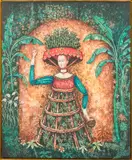 Autoconsumo II by Eduardo Abela Torras, 2007, Acrylic on Canvas, sold Oct 2024