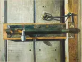 Latch by Niels Moleiro Luis, Oil on Canvas, sold Oct 2024