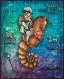 El Jinete by Eduardo Abela Torras, 2007, Oil on Canvas, sold Oct 2024