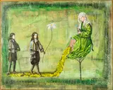 Camino Hasta la Joven by William Hernandez Silva, 2006, Acrylic on Canvas, sold Oct 2024