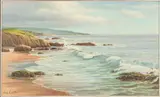 Seascape by Hans N. Liebl, Oil on Canvas, offered Oct 2024