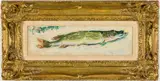 Fish by Purchased as Alfred Sisley, Oil on Canvas, sold Oct 2024