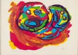 Untitled by Karel Christiaan Appel, 1965, Lithograph, sold Oct 2024