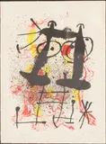 Hai-Ku by John Miro, 1967, Lithograph, sold Oct 2024
