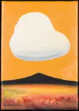 Hopi Cloud #6 by Dan Namingha, 2010, Acrylic on Canvas, sold Oct 2024