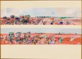 Loxton Landscape by Fred Williams, Gouache on Paper, offered Oct 2024