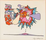 Winter Sunshine by Peter Max, 1970, Serigraph, sold Jun 2024