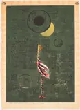 Keshin (Incarnation) by Tadashi Nakayama, 1958, Woodblock Print, sold Jun 2024