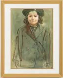 When I Was a Girl Scout by Sara Cambria, Tempera on Paper, offered Jun 2024