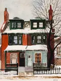 On Ontario Street Near Eastern by John Kasyn, 1980, watercolour on paper, sold Sep 2026