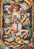 Ocean Legend by Jock Macdonald, 1947, oil on canvas, sold Sep 2026