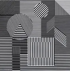 Naissances by Victor Vasarely, silkscreen on plexiglass, sold Sep 2026