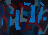 Sans titre by Claude Dulude, 1957, oil on canvas, sold Sep 2026