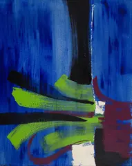 Sans titre by Claude Dulude, 1971, acrylic on canvas, sold Sep 2026