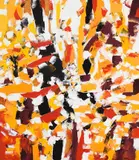 Sans titre by Lise Gervais, 1961, oil on canvas, sold Sep 2026