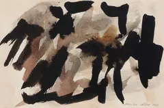 Sans titre by Jean-Paul Jérôme, 1967, ink on paper, sold Sep 2026