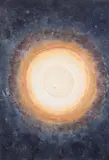 Heavenly Bodies: Full Moon by Agatha Falk, 2004, oil on canvas, sold Sep 2026