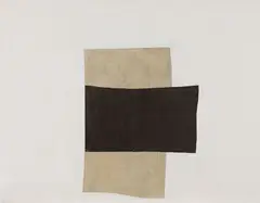 Massif by Toni Onley, 1962, collage on board, sold Sep 2026