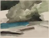 Small Bay, South Pender Island, B.C. by Toni Onley, 1978, watercolour on paper, sold Sep 2026