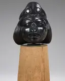 Dogfish Woman by Bill Reid, 1986, bronze sculpture with black patina, sold Sep 2026