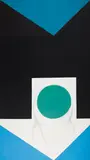 Untitled by Takao Tanabe, 1964, acrylic on canvas, sold Sep 2026