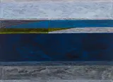 West Coast B-22 by Gordon A. Smith, 1974, acrylic on paper, sold Sep 2026