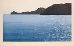 Nootka Afternoon by Takao Tanabe, 1993, woodcut on paper, sold Sep 2026