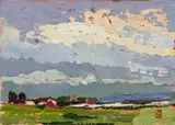 Delta by Bobbie Burgers, acrylic on canvas, sold Sep 2026