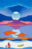 The Islands by Ted Harrison, acrylic on canvas board, sold Sep 2026