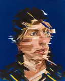 Self Portrait 2 by Erik Olson, 2013, oil on canvas on board, sold Sep 2026
