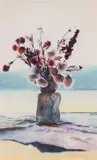 Arctic Cotton, Everlastings and Snow by Mary Frances Pratt, 1989, mixed media on paper, sold Sep 2026