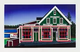 Jakes by David Allen Thauberger, 1996, acrylic on board, sold Sep 2026