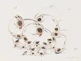 Grouse by Eddy Cobiness, 1993, watercolour on paper, sold Aug 2026