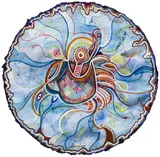 Bird Long Ago by Alex Janvier, watercolour on paper, sold Aug 2026
