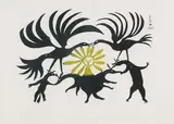 Return of the Sun by Kenojuak Ashevak, stonecut on paper, sold Aug 2026
