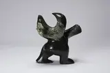 Dancing Bear by Nuna Parr, soapstone, sold Aug 2026