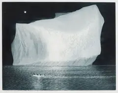 Night Passage Down on the Labrador by David Blackwood, 1978, etching and aquatint on paper, sold Aug 2026