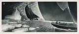 Outward Bound for the Labrador by David Blackwood, 1985, etching and aquatint on paper, sold Aug 2026
