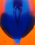 ohne Titel by Otto Piene, 1971, Farbserigrafie auf Karton, sold Jan 2023