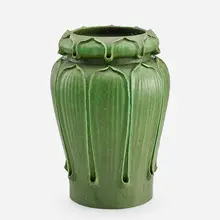 Vase by George P. Kendrick for Grueby Faience Company, sold Sep 2017