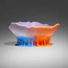 Half Ball vase by Gaetano Pesce, 2010, resin, sold Jun 2023