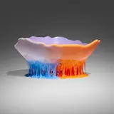 Half Ball vase by Gaetano Pesce, 2010, resin, sold Jun 2023