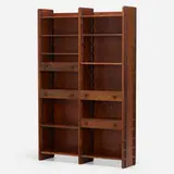 Bookcase, model 540 by Gianfranco Frattini, 1960, rosewood, sold Jun 2023