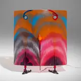 Chador table lamp from the Open Sky series by Gaetano Pesce, 2000, resin, sold Jun 2023