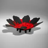 Papavero centerpiece by Gaetano Pesce, c. 2011, resin, sold Jun 2023