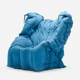 Early Shadow lounge chair by Gaetano Pesce, 2007, upholstery over injection-molded polyurethane, sold Jun 2023