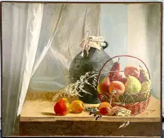 Untitled by Impressionist, oil painting entitled still life 2 by m. iakovlev, offered Jan 2026